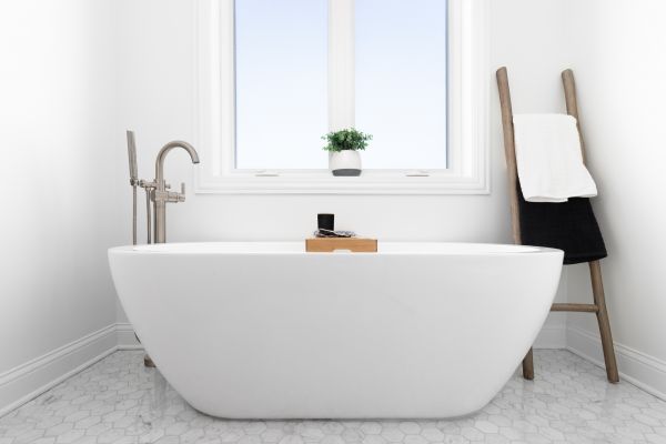 Freestanding Tub Installation in Granville