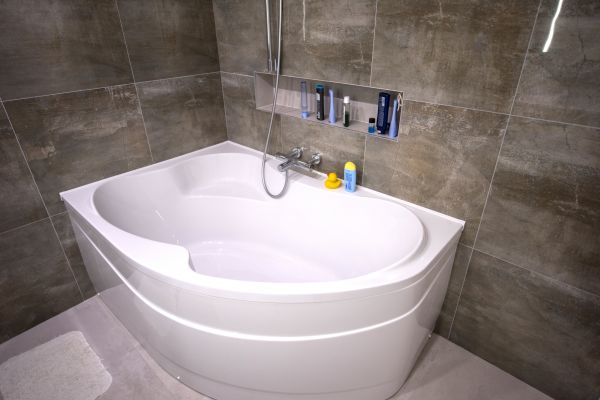 Large Bathtub Installation in Granville